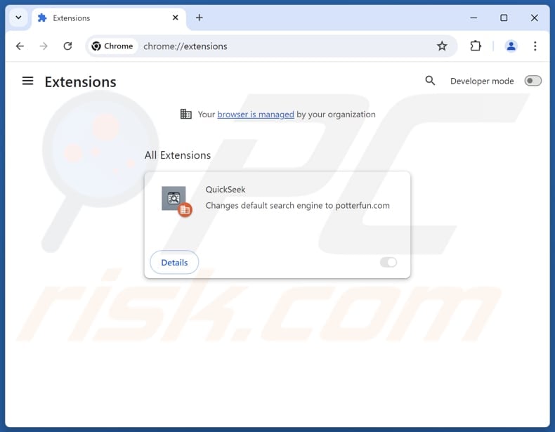 Removing guardflares.com related Google Chrome extensions