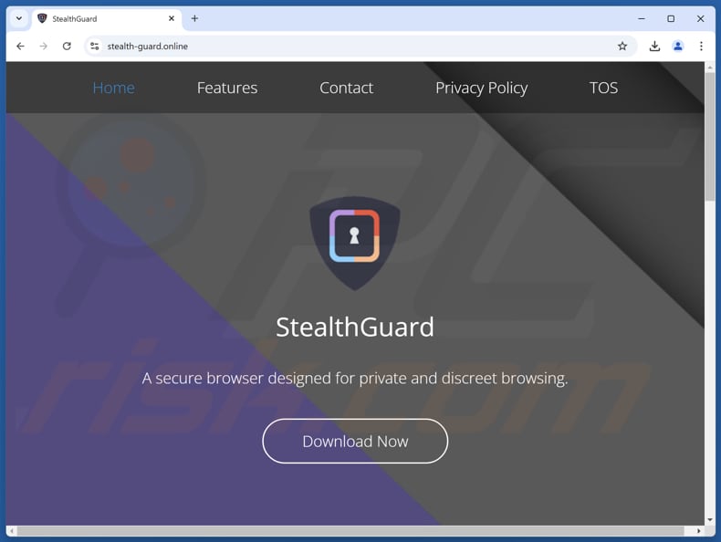 StealthGuard Unwanted Application official website