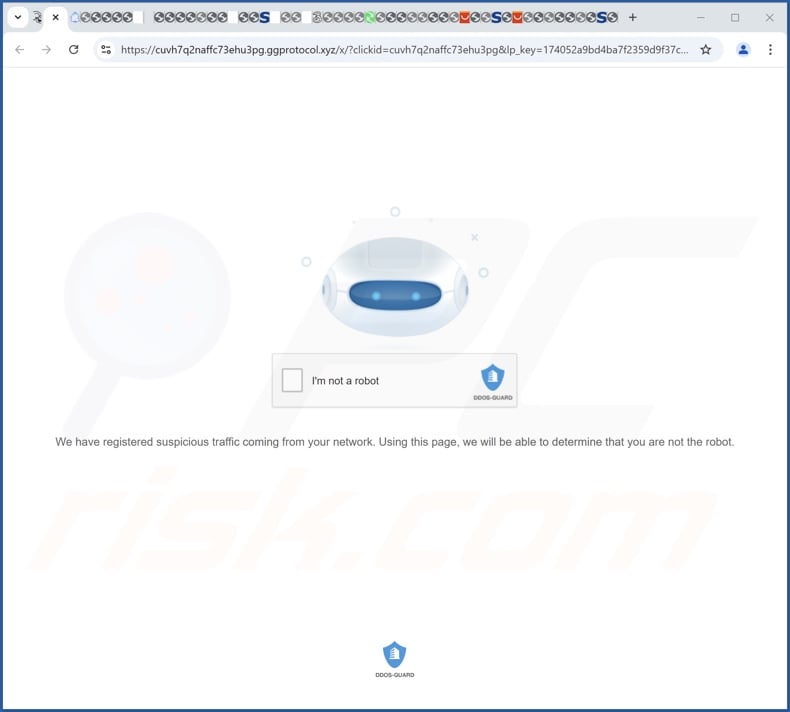 ggprotocol[.]xyz pop-up redirects