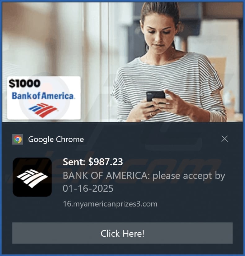 myamericanprizes3.com notification