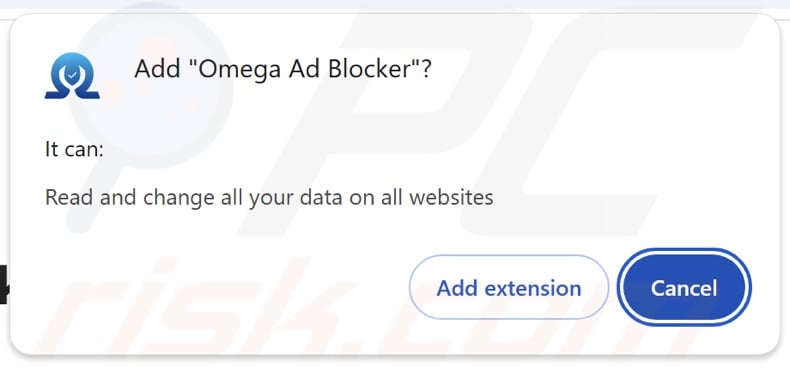 Omega Ad Blocker asking for various permissions