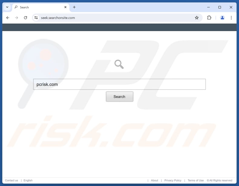 searchonsite.com browser hijacker