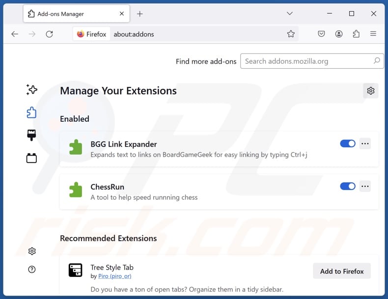 Removing find-it.pro related Mozilla Firefox extensions