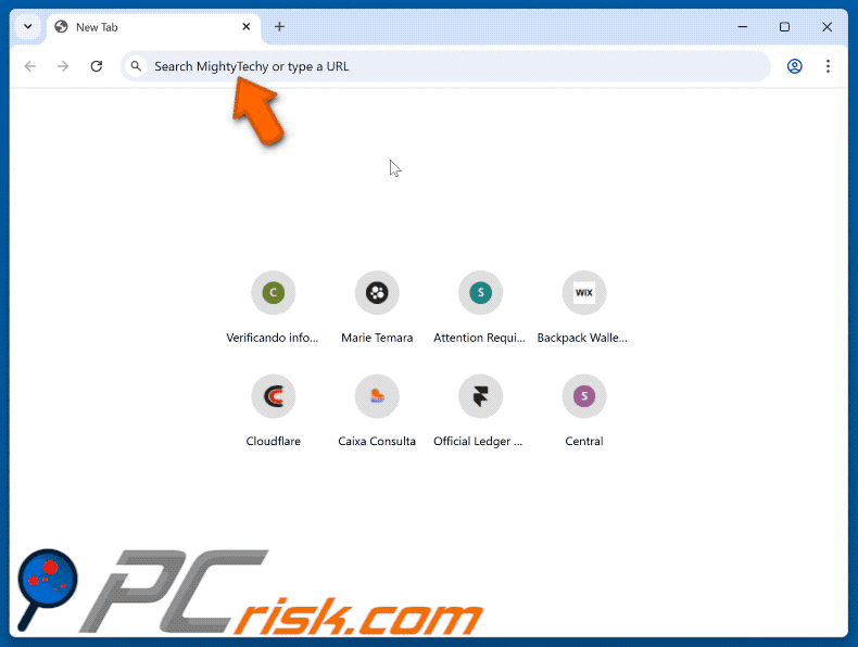 mightytechy.com browser hijacker