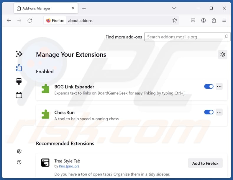 Removing nextgeeker.com related Mozilla Firefox extensions