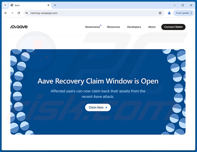 Aave Asset Recovery Scam