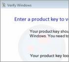 Verify Windows Scam