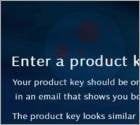 Enter A Product Key Scam