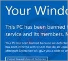 Your Windows Has Been Banned Scam