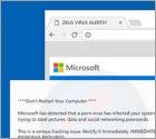 Microsoft Has Detected A Porn Virus Scam