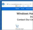 Warning: Windows Has Detected a Malicious Virus Scam