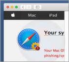 WARNING! MAC OS Is Infected Scam (Mac)