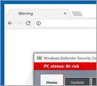 Windows Defender Security Center POP-UP Scam