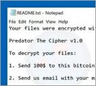 Predator The Cipher Ransomware