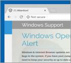 Windows Operating System Alert POP-UP Scam