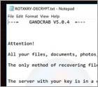 GANDCRAB 5.0.4 Ransomware