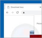 Install Java To Continue POP-UP Scam