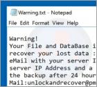 UnlockAndRecover Ransomware