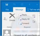 Emergency Exit Map Email Virus