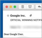 Google Winner Email Scam