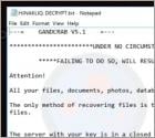 GandCrab 5.1 Ransomware