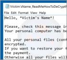 Target777 Ransomware