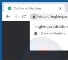 Ninghimpartidi.info POP-UP Redirect