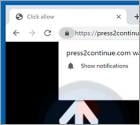 Press2continue.com POP-UP Ads