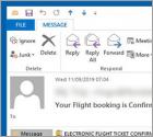 Flight Booking Email Virus