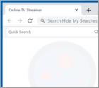 Online TV Streamer Browser Hijacker