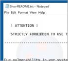 Sivo Ransomware