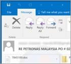 PETRONAS Email Virus