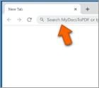 MyDocsToPDF Browser Hijacker