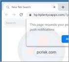 Plenty O' Apps Browser Hijacker