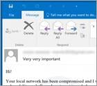 Your Local Network Has Been Compromised Email Scam