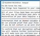 TELEGRAM Ransomware