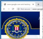 FBI CRIMINAL INVESTIGATION POP-UP Scam