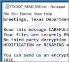 Txdot Ransomware