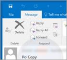 PO Copy Email Virus