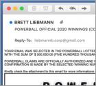 POWERBALL OFFICIAL 2020 WINNINGS Email Scam