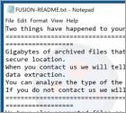 FUSION Ransomware