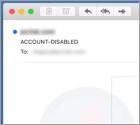 Account Access Disabled Email Scam