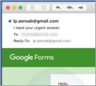 Google Forms Email Scam