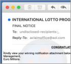 EURO MILLIONS INTL. LOTTO COMMISSION Email Scam