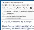 U.S Army Special Operations Command Consignment Email Scam