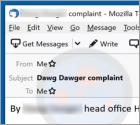 Customer Complaint Report Email Virus