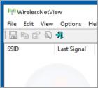 WirelessNetView Unwanted Application