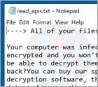 Apis Ransomware