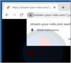 Stream-your-vids.com Ads