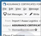 Assurance Certificates Email Virus